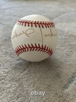 In-Person Michael Jackson Autographed Signed National League Baseball JSA COA