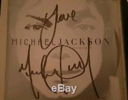 Invisible Signed Album Michael Jackson