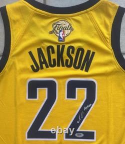 Isaiah Jackson Signed Autographed Indiana Pacers NBA Finals Jersey PSA/DNA COA