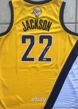 Isaiah Jackson Signed Autographed Indiana Pacers NBA Finals Jersey PSA/DNA COA