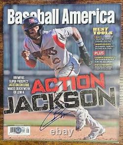 JACKSON CHOURIO signed auto autographed Baseball America September 2022 Beckett