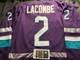 JACKSON LACOMBE DUCKS SIGNED/ AUTOGRAPHED CUSTOM JERSEY JSA COA Size 52