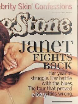 JANET JACKSON Signed Autographed Rolling Stone Magazine