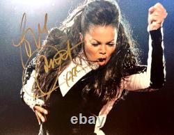 JANET JACKSON Signed Original 8x10 Authentic Autograph withCOA Certificate