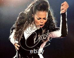 JANET JACKSON Signed Original 8x10 Authentic Autograph withCOA Certificate