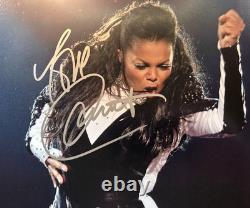 JANET JACKSON Signed Original 8x10 Authentic Autograph withCOA Certificate