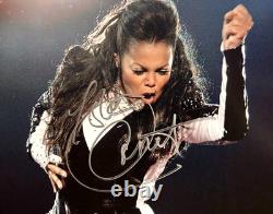 JANET JACKSON Signed Original 8x10 Authentic Autograph withCOA Certificate
