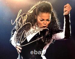 JANET JACKSON Signed Original 8x10 Authentic Autograph withCOA Certificate