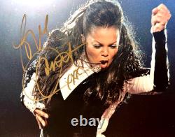JANET JACKSON Signed Original 8x10 Authentic Autograph withCOA Certificate