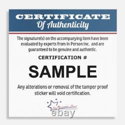 JANET JACKSON Signed Original 8x10 Authentic Autograph withCOA Certificate