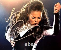 JANET JACKSON Signed Original 8x10 Authentic Autograph withCOA Certificate