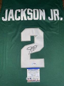 JAREN JACKSON JR signed autographed MICHIGAN STATE Jersey with COA PSA AJ54559