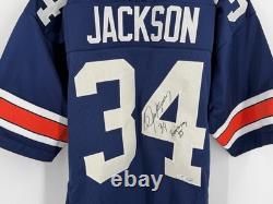 JSA Bo Jackson #34 SIGNED AUTOGRAPHED Custom Auburn Tigers Heisman Sports Jersey