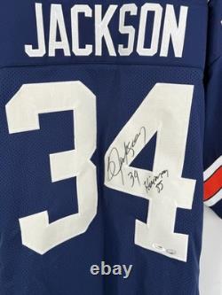 JSA Bo Jackson #34 SIGNED AUTOGRAPHED Custom Auburn Tigers Heisman Sports Jersey