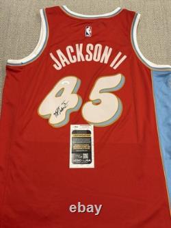 JSA COA GG JACKSON Signed Autographed Memphis Grizzlies Basketball Jersey