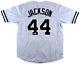 JSA Witness COA Reggie Jackson HOF NY Yankees Signed Autographed Baseball Jersey