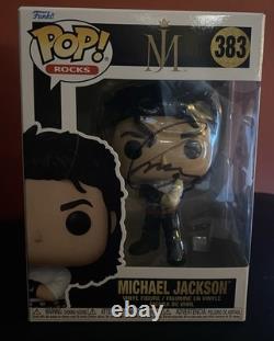 Jaafar Jackson Michael Jackson FUNKO POP HAND SIGNED AUTOGRAPHED