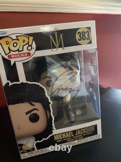 Jaafar Jackson Michael Jackson FUNKO POP HAND SIGNED AUTOGRAPHED