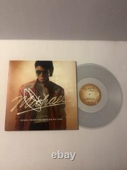 Jaafar Jackson Signed Autographed Clear Vinyl Michael Movie Soundtrack JSA COA