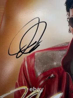 Jaafar Jackson Signed Autographed Clear Vinyl Michael Movie Soundtrack JSA COA