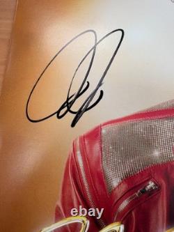 Jaafar Jackson Signed Autographed Clear Vinyl Michael Movie Soundtrack JSA COA