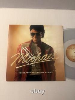Jaafar Jackson Signed Autographed Clear Vinyl Michael Movie Soundtrack JSA COA
