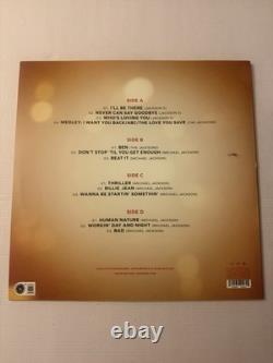 Jaafar Jackson Signed Autographed Clear Vinyl Michael Movie Soundtrack JSA COA