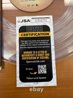 Jaafar Jackson Signed Autographed Clear Vinyl Michael Movie Soundtrack JSA COA