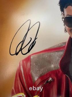 Jaafar Jackson Signed Autographed Clear Vinyl Michael Movie Soundtrack JSA COA