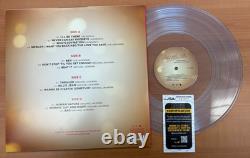 Jaafar Jackson Signed Autographed Clear Vinyl Michael Movie Soundtrack JSA COA