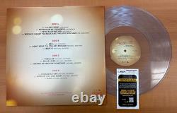 Jaafar Jackson Signed Autographed Clear Vinyl Michael Movie Soundtrack JSA COA