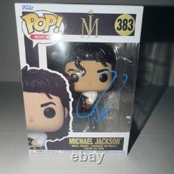 Jaafar Jackson Signed Autographed Michael Jackson Funko Pop PROOF PHOTO