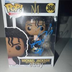 Jaafar Jackson Signed Autographed Michael Jackson Funko Pop PROOF PHOTO Jaafar Jackson Signed Autographed Michael Jackson Funko Pop PROOF PHOTO