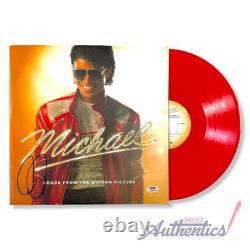 Jaafar Jackson Signed Autographed Vinyl LP Michael PSA/DNA Authenticated