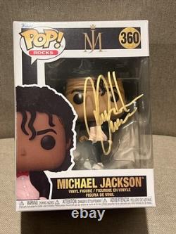 Jaafar Jackson signed autograph Funko Pop PSA/DNA