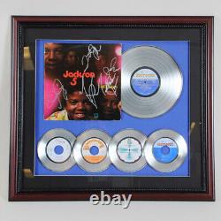 Jackson 5 Band Signed Record Album Display (5) Michael Jackson, etc. COA JSA