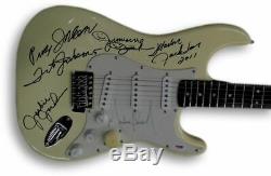 Jackson 5 Signed Autographed Guitar Michael Jackson Tito Jermaine Prince PSA