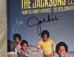 Jackson 5 Signed Book The Jacksons Legacy 50th Anniversary Book PSA Authentic