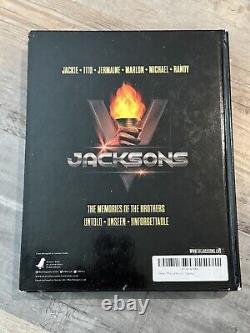 Jackson 5 Signed Book The Jacksons Legacy 50th Anniversary Book PSA Authentic