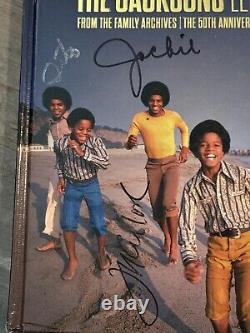 Jackson 5 Signed Book The Jacksons Legacy 50th Anniversary Book PSA Authentic