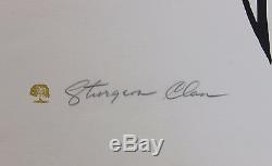 Jackson Beardy Original Silkscreen Hand Signed Numbered Woodland Sturgeon 1979