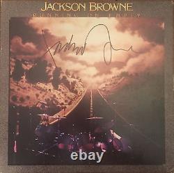Jackson Brown Signed Autographed Running On Empty Album Vinyl