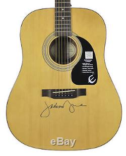 Jackson Browne Authentic Signed Epiphone Acoustic Guitar Autographed BAS #D06914