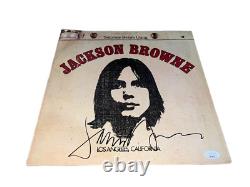 Jackson Browne Autographed Signed Album Self Titled Album JSA Lp Vinyl