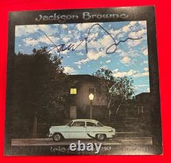 Jackson Browne LATE FOR THE SKY Vinyl Album Signed Autographed JSA