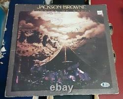 Jackson Browne Rock Legend Signed Autographed 1977 Running On Empty Album Bas