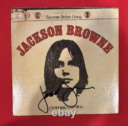 Jackson Browne SATURATE BEFORE USING Vinyl Album Signed Autographed JSA