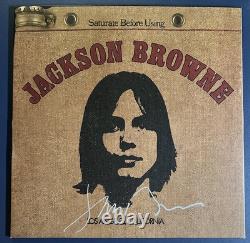 Jackson Browne Signed Album Vinyl Saturate Before Using Autograph Authentic Coa