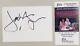 Jackson Browne Signed Autographed 4x6 Card JSA Certified Singer Songwriter