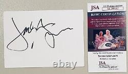 Jackson Browne Signed Autographed 4x6 Card JSA Certified Singer Songwriter